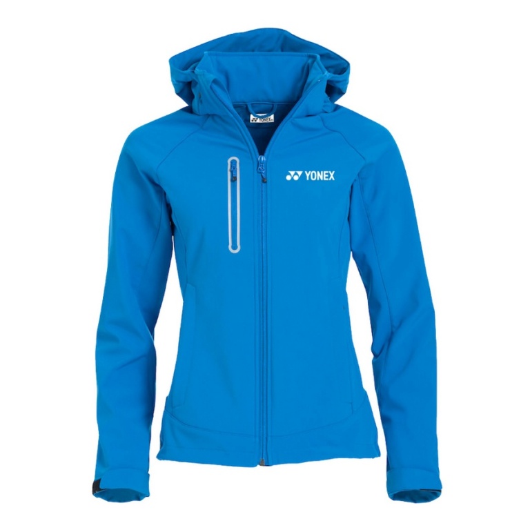 Yonex Softshelljacke Logo royalblau Damen